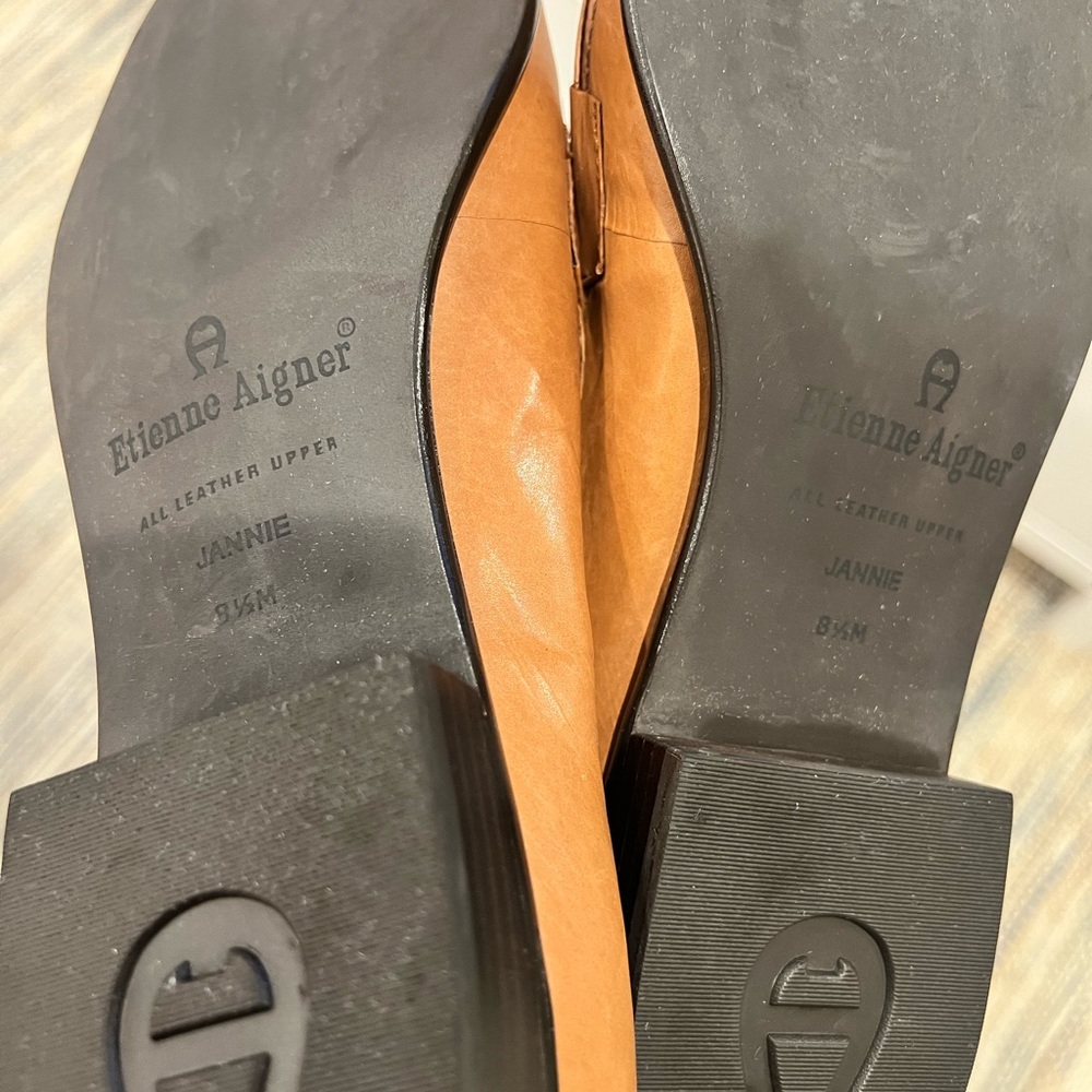 Étienne Aigner “Jannie” Brown Loafers size 8.5 - Picture 7 of 8